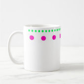 Mug polka doked pointillés (Gauche)