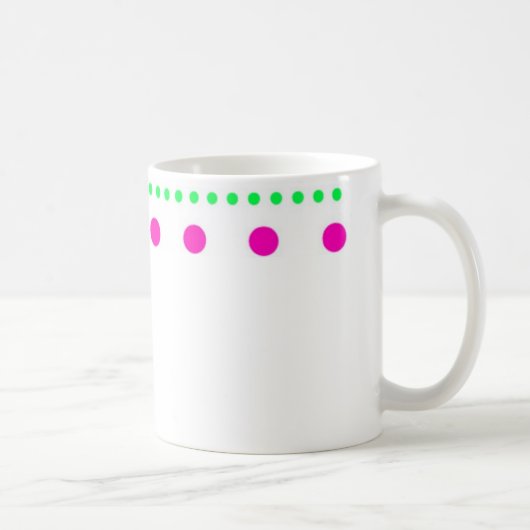 Mug polka doked pointillés (Droite)