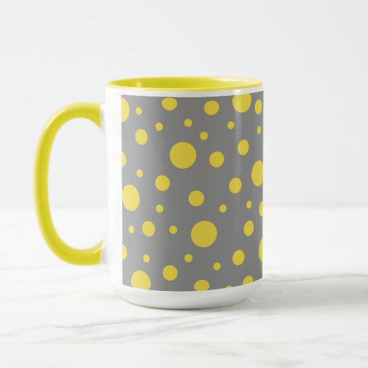 Mug Polka Dot Pattern (Gauche)