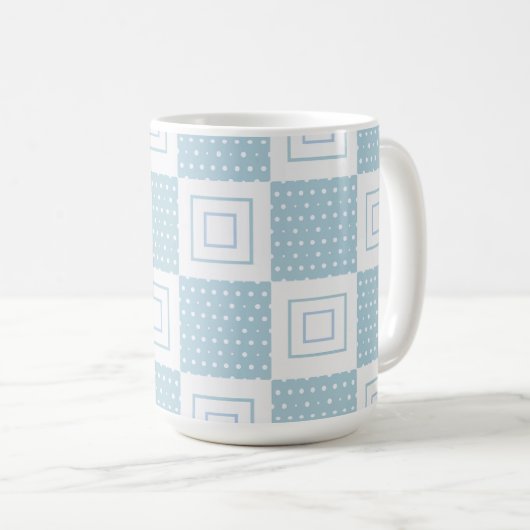Mug Polka Pattern, 15oz (Devant droit)