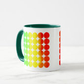 Mug Polka Point Rainbow 1 (Devant gauche)