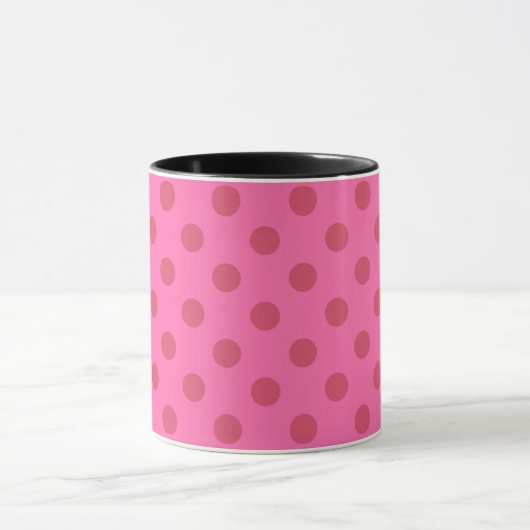 Mug Polka point rose (Centre)