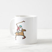 Mug Polo Jouer cheval et cavalier (Devant gauche)