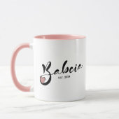 Mug Pologne Babcia Année de fondation - Grand-mère (Gauche)