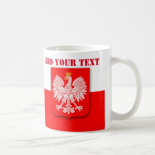 Mug Pologne Coupe du monde de football 2022 Polska (Droite)