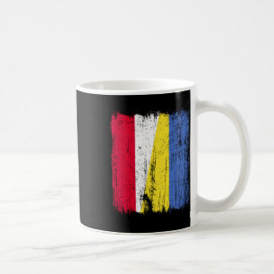 Mug Pologne Ukraine Drapeau Demi Patrimoine Polonais U