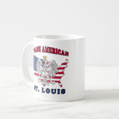 Mug Polonais de St Louis Missouri (Devant gauche)