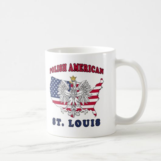 Mug Polonais de St Louis Missouri (Droite)