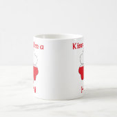 Mug Polonais personnalisés m'embrassent que je suis (Centre)