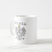 Mug Polska avec aigle polonais (Devant gauche)