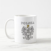 Mug Polska avec aigle polonais (Gauche)