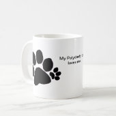 Mug - Polydactyl Chat Love (Devant gauche)