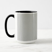 Mug Polymère noir et gris de fibre de carbone (Gauche)