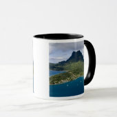 Mug Polynésie française, Bora Bora. Vue aérienne de (Devant droit)