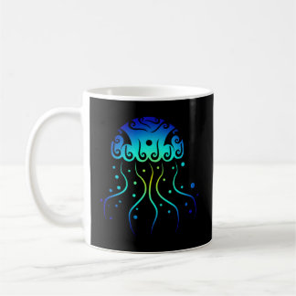 Mug Polynésie Maori méduse Tribal Tattoo Nouvelle-Zéla