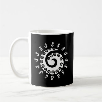 Mug Polynésie Maori Tattoo Koru Sprial Paix Chance Nou