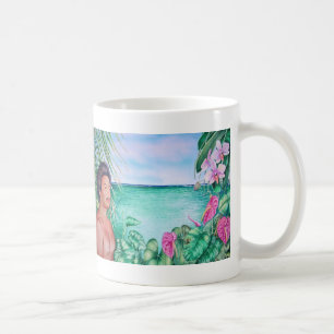 Mug Polynésien dans le paradis