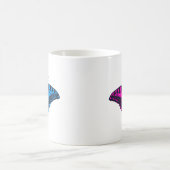 Mug Polysexual Pride Flag Swallowtail Butterfly (Centre)