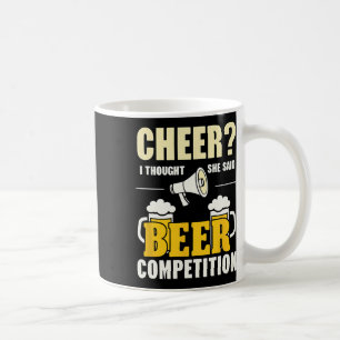 Mug Pom-Pom Girl Cheer Papa J'ai cru qu'elle a dit Con