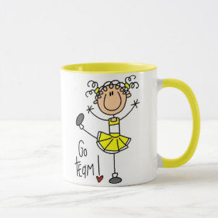 Mug Pom-pom girl jaune