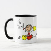Mug Pom-pom girl rouge (Gauche)