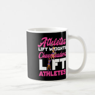 Mug Pom-Pom Girls Athlètes de Cheerleading Soulèvent D