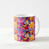 Mug Pom Pom Pom Coloré (Devant droit)