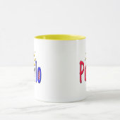 Mug Pomalo - Détente croate avec soleil et arc-en-ciel (Centre)