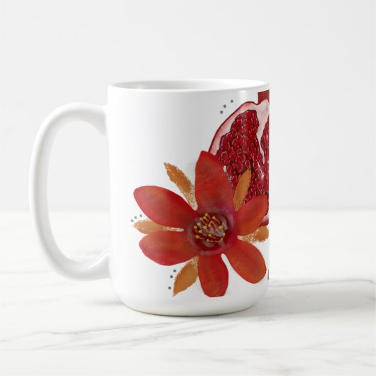 Mug Pomegranate Flower (Gauche)