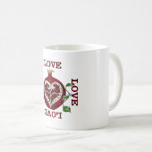 Mug Pomegranate Heart LOVE Valentine (Devant droit)