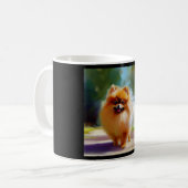 Mug Pomeranian Dog (Devant gauche)