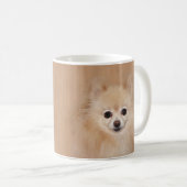 Mug Pomeranian font face (Devant droit)