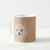 Mug Pomeranian font face (Devant gauche)