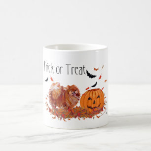 Mug Pomeranian Halloween