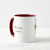 Mug Pomeranian jaunets buff (Devant gauche)