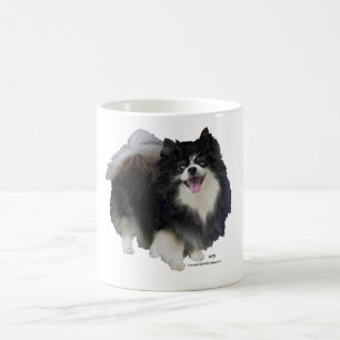 Mug Pomeranian noir