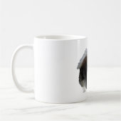 Mug Pomeranian noir marin (Gauche)