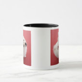 Mug Pomeranian sur le tapis rouge (Centre)