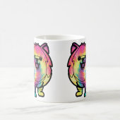 Mug Pomeranian Tie Dye (Centre)