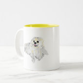 Mug : Poméranien (Devant gauche)