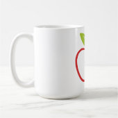 Mug Pomme à la Musique Feuille (Gauche)