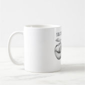 Mug pomme argent et or (Gauche)