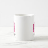 Mug Pomme avec le nom de l'enseignant, de l'étudiant, (Centre)