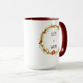 Mug Pomme d'automne douce et chaude Pays de la couronn (Devant droit)