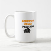 Mug Pomme de terre certifiée sur le canapé (Gauche)