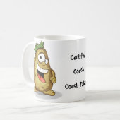 Mug Pomme de terre de canapé drôle (Devant gauche)