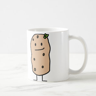 Mug Pomme de terre de sourire mignonne heureuse