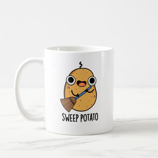 Mug Pomme de terre Sweep Funny Sweet Pomme de terre (Gauche)