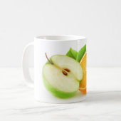 Mug Pomme et orange (Devant gauche)