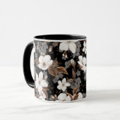 Mug Pomme fleurs (Devant gauche)